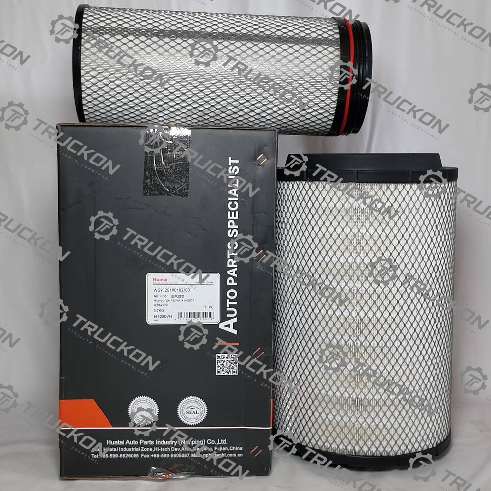 Фильтр воздушный K2841PU HUATAI	WG9725190102/03