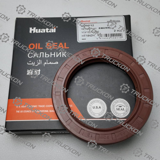 Сальник коленвала передний YC6108G YC209-C065090FR